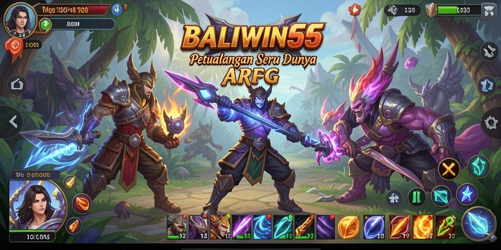 Tampilan gameplay seru dalam BALIWIN66 dengan grafik menawan.