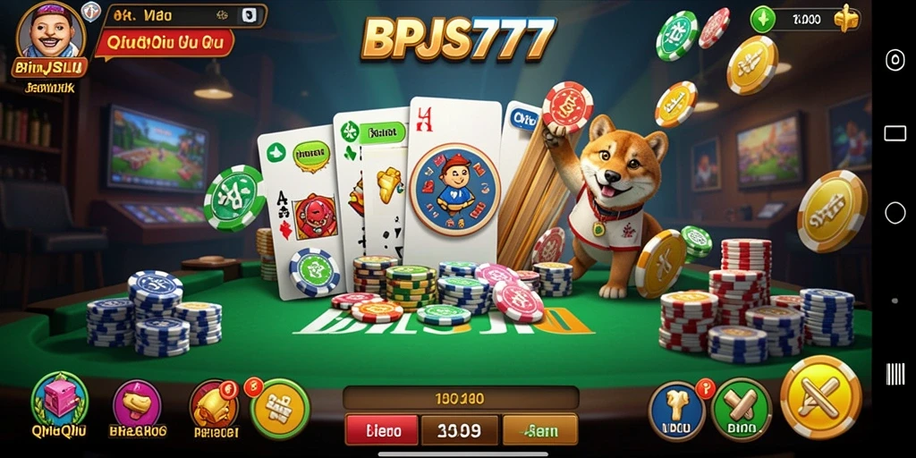 Tampilan gameplay seru dalam BPJS777 QiuQiu.