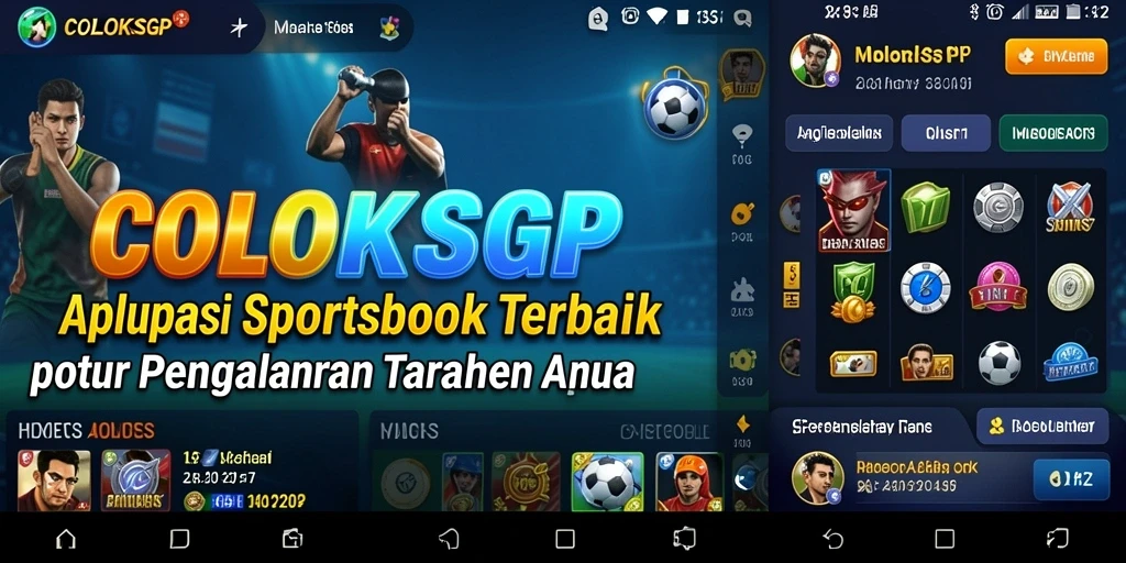 Screenshot utama COLOKSGP menampilkan antarmuka taruhan yang menarik.