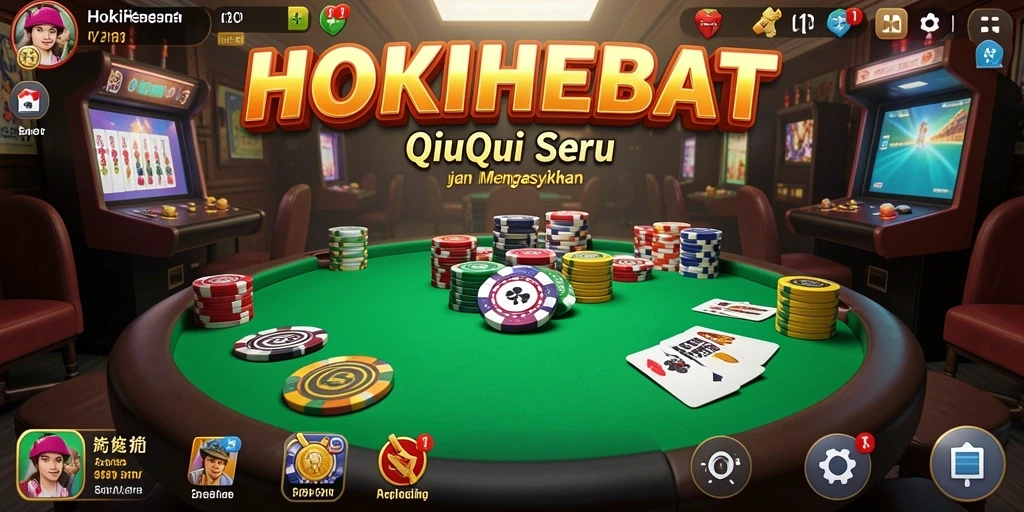 Tampilan gameplay HOKIHEBAT yang seru dan menarik.
