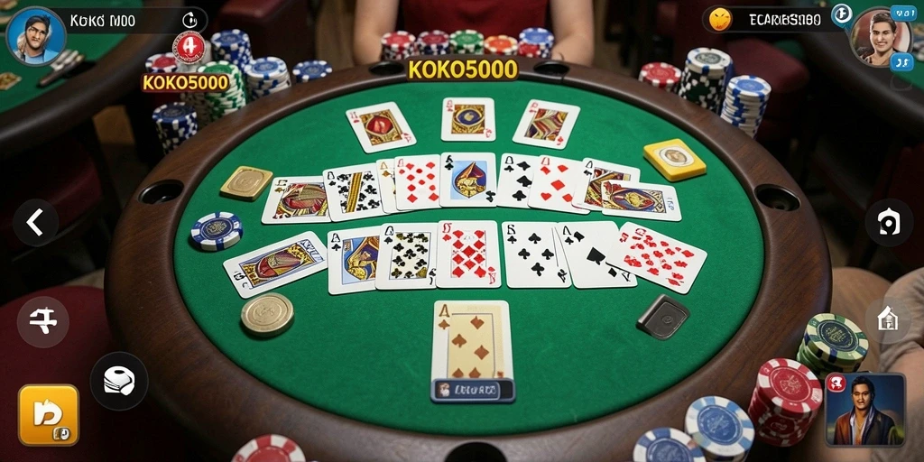 Tampilan gameplay seru dan interaktif di KOKO5000.
