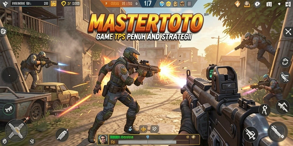 Tampilan gameplay MASTERTOTO yang penuh aksi dan strategi.
