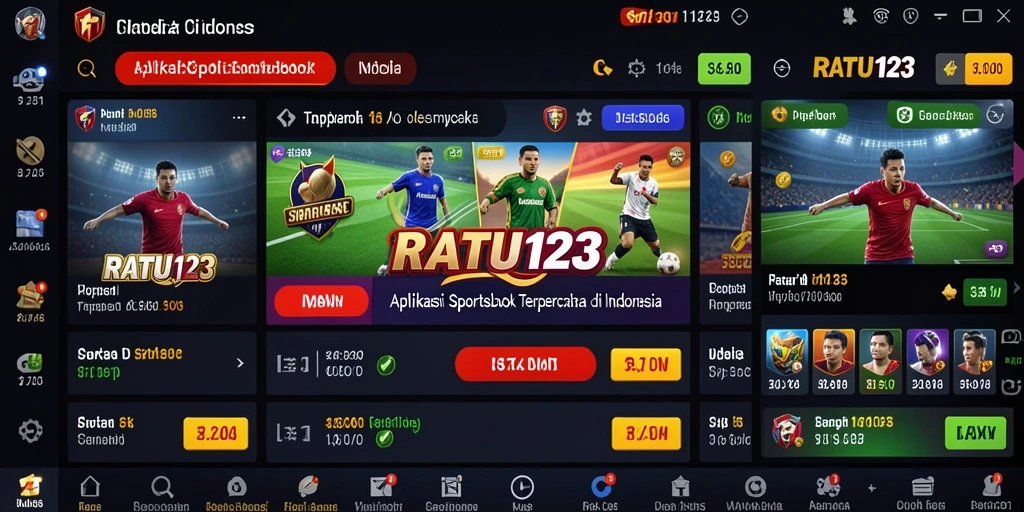 Tampilan menarik dari gameplay Sportsbook RATU123.