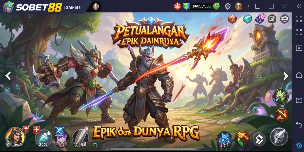 Tampilan gameplay SOBET88 yang mendebarkan dan penuh aksi.