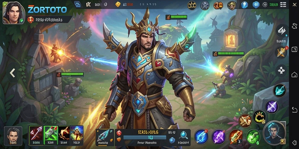 Gameplay ZORTOTO dengan strategi mendebarkan dan interaksi antar pemain.